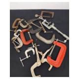 Group of clamps