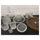 Group of misc glassware