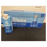 Case of koai vanilla bean protein drinks