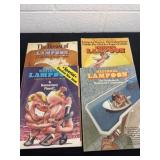 4 national lampoon magazines