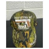 New protected by the 2nd amendment camo hat