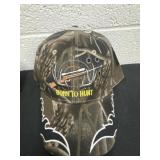 New born to hunt camo hat