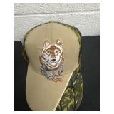 New wolf camo hat