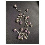 16pc belly button rings