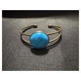 Faux turquoise bracelet