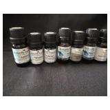 Group of aroma therapy essential oils