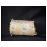 Full roll of 1972 Eisenhower dollars (20 coins)