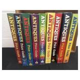 9 antique price guide books