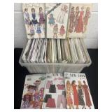 Group of vintage patterns