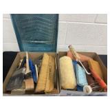 Group of paint supplies