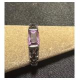 Size 10.5  amethyst ring