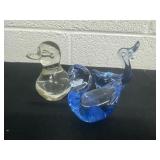 4ï¿½ and 3ï¿½ glass ducks