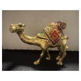 3ï¿½x2.5ï¿½ Camel Trinket Box Jeweled Saddle Glitzy