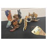 Group of western decor