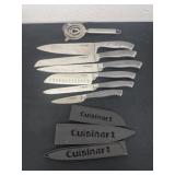 Group of Cuisinart knives