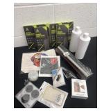 New screen guard and bags and mouse pad and ear