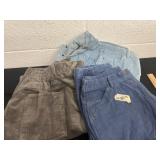 3 pairs corduroy 16 p pants