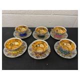 6 sets STW Bavairia China Courting Scenes