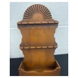 18ï¿½x10ï¿½ wood display for collector spoons