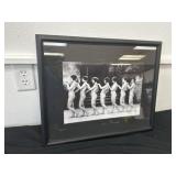 Chorus Girl Line Framed Print 18x21.5