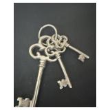 3 decorative keys