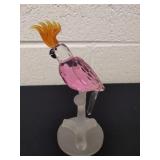 Retired Swarovski Crystal paradise birds cockatoo