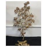 2pc Floral Wall Art Decor with Bird