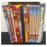 Group of kids DVDs