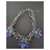 12ï¿½ rhinestone necklace