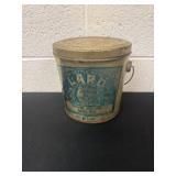 Antique Kettle Rendered Lard Tin 6ï¿½
