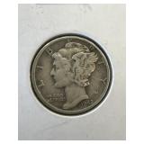 1942 Mercury Dime