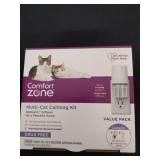 new Comfort zone multi-cat calming kit