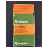 2 New Remington No. 97 (209 Size) and No.57