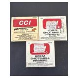 Three CCI 209 M Shot Shell Primers, Not Full See