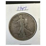 1947 Liberty Half Dollar