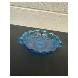 Vintage Anchor Hocking Fairfield Aqua Blue 2