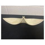 14ï¿½ VTG LENOX Ivory Bone China Giftware 2 Part