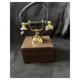 3ï¿½x4.5ï¿½ decor vintage phone possible music box