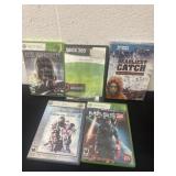 4 Xbox 360 games with deadliest catch dvd