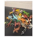 Group of animal toys