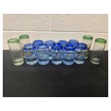 1800 and Corazon.shot glasses