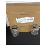 New 20pc plastic jar sets 16oz each