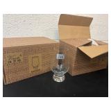 2. Boxes of THE GLENCAIRN GLASS CRYSTAL Clear