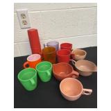 Group of plastic ware