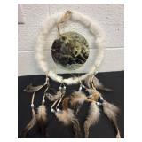 10ï¿½ glass bear dream catcher