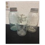 10ï¿½ atlas and ball mason jars