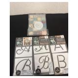 New stencils with new shell beads