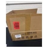 New 12pack shoe storage boxes
