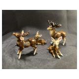 1950-1960s Melvin bone china Japan deer and elk