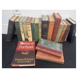 Group of vintage and antique books